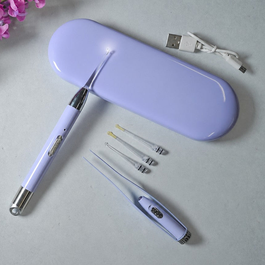 耳かき 光る USB充電式