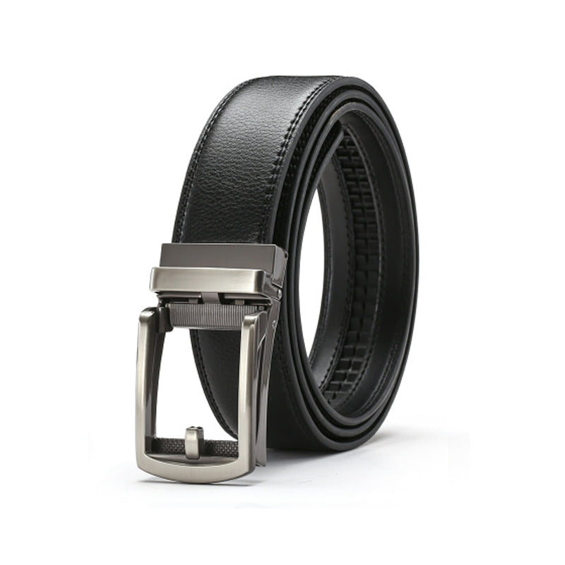 メンズ 本革ベルト 穴なし