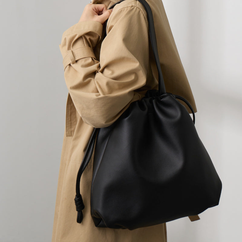 トートバッグ レディース A4 本革 巾着バッグ – LASIEM（ラシエム 