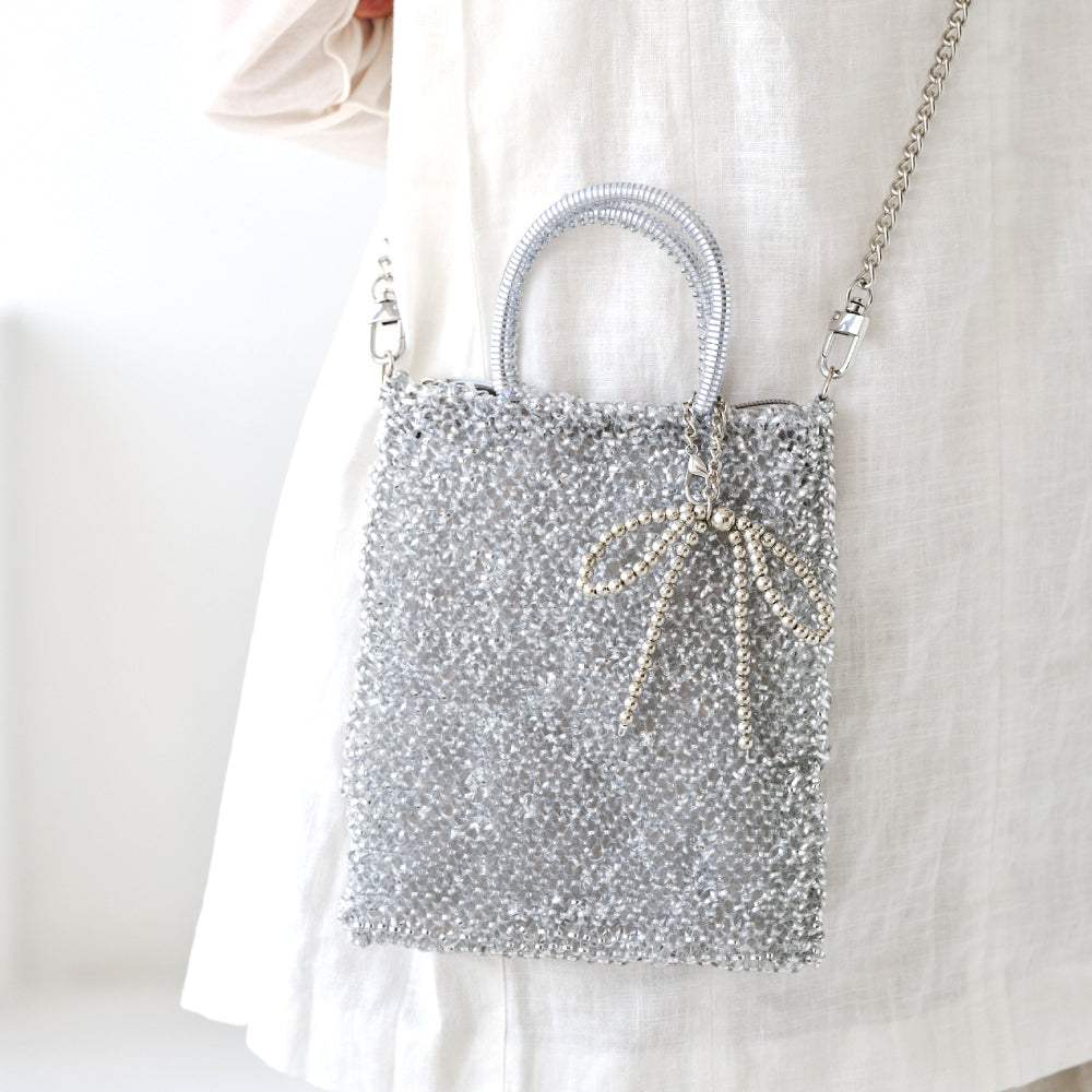 ワイヤー編みバッグ ジュエリー ミニショルダー – LASIEM（ラシエム