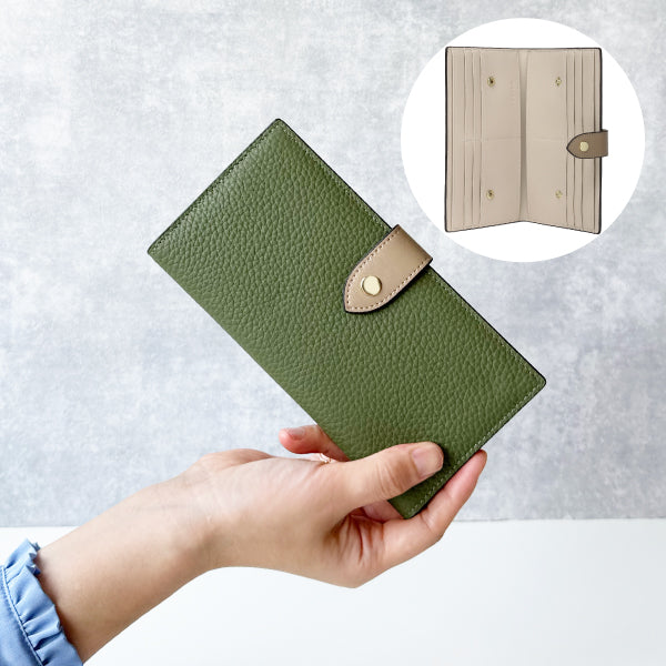 ベルト付き薄型長財布