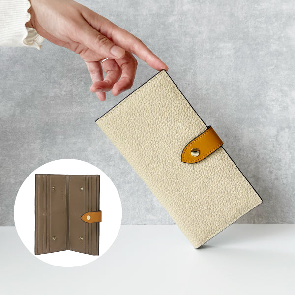 ベルト付き薄型長財布