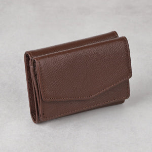 メンズ 本革三つ折りミニ財布(選べる2タイプ)