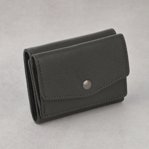 メンズ 本革三つ折りミニ財布(選べる2タイプ)