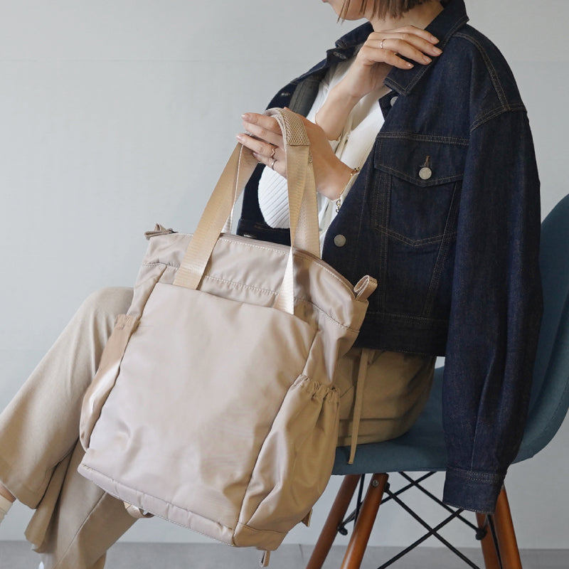 トートにもなる 2WAYマザーズバッグ