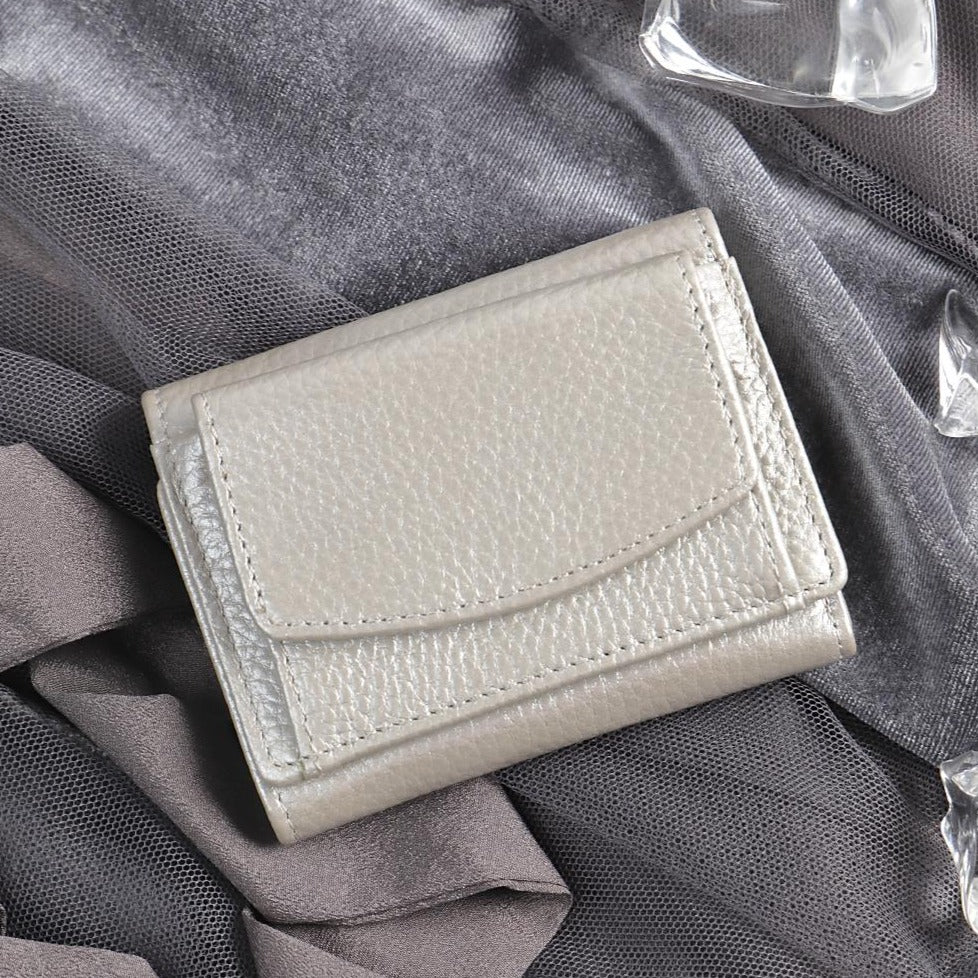 本革三つ折り超ミニ財布(選べる2タイプ)