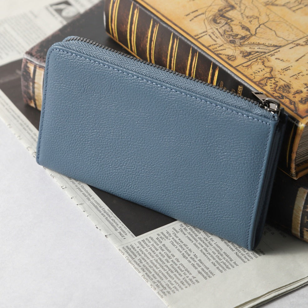 メンズ 本革短い小さい長財布