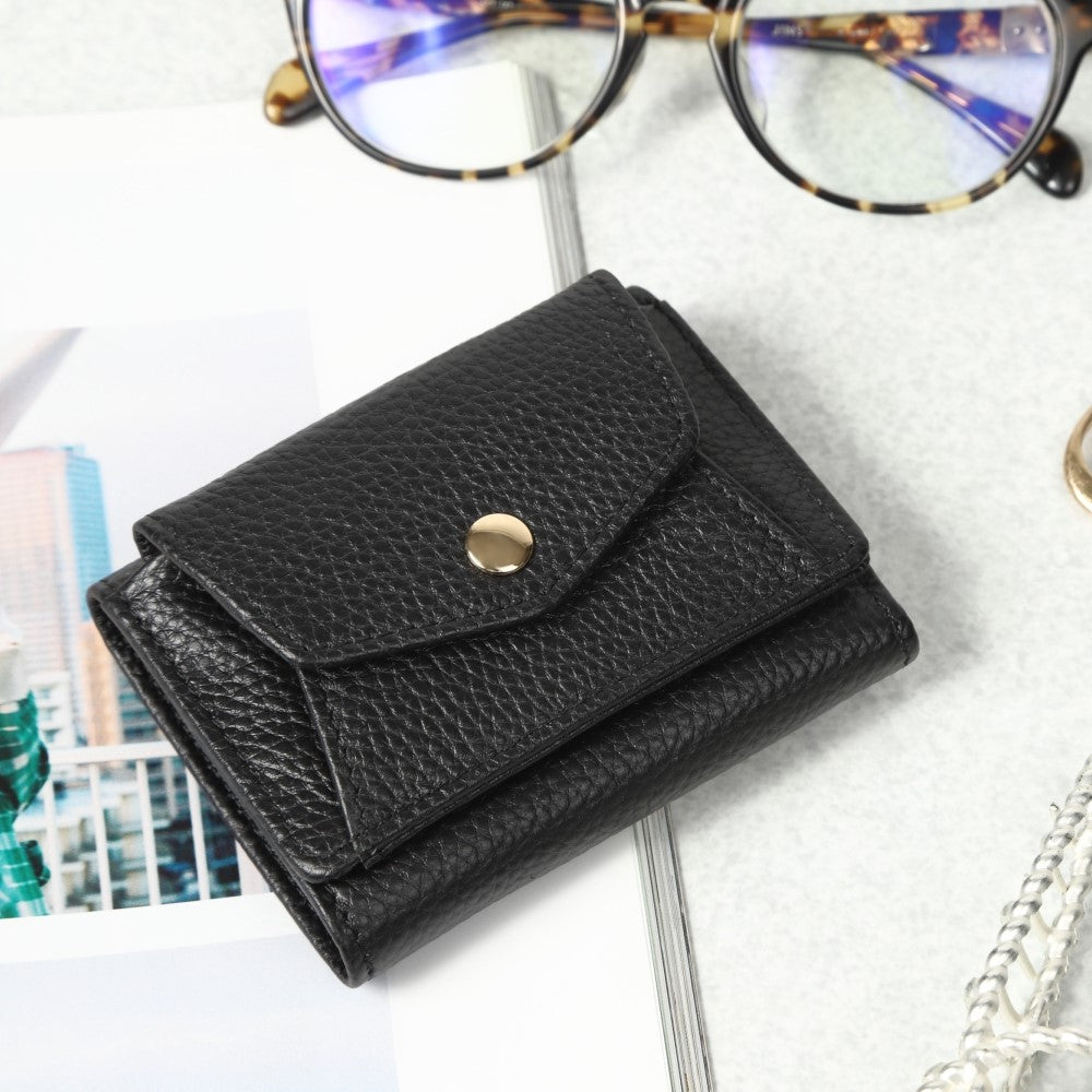 本革三つ折り超ミニ財布(選べる2タイプ)