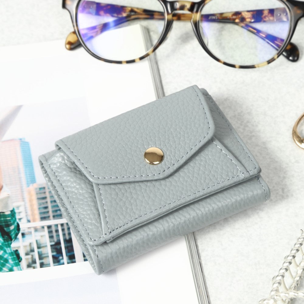 本革三つ折り超ミニ財布(選べる2タイプ)