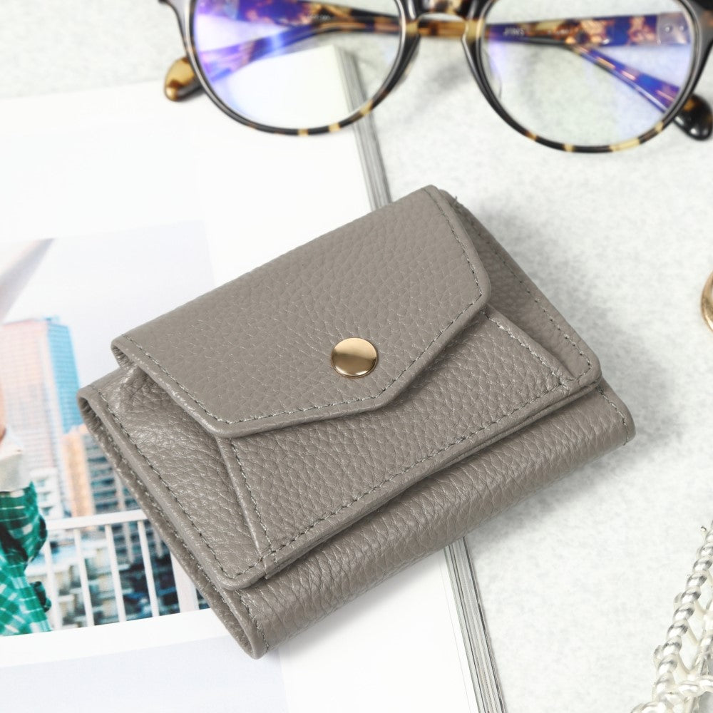 本革三つ折り超ミニ財布(選べる2タイプ)