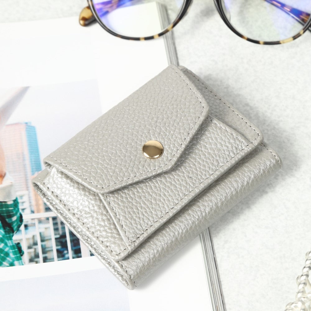 本革三つ折り超ミニ財布(選べる2タイプ)