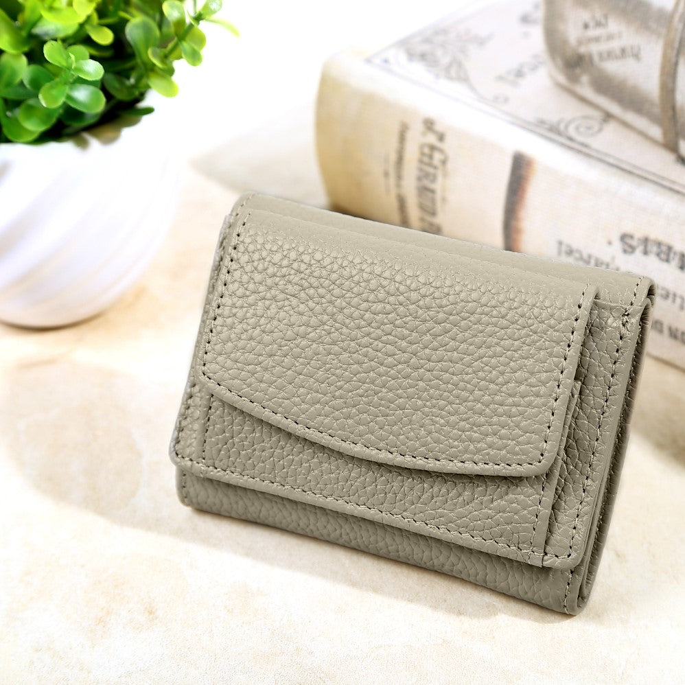 本革三つ折り超ミニ財布(選べる2タイプ)