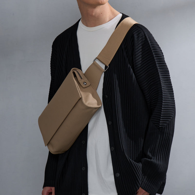 本革 メンズ レディース ユニセックス ボディバッグ