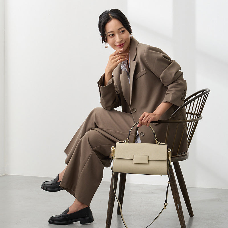 2wayハンドバッグ 本革