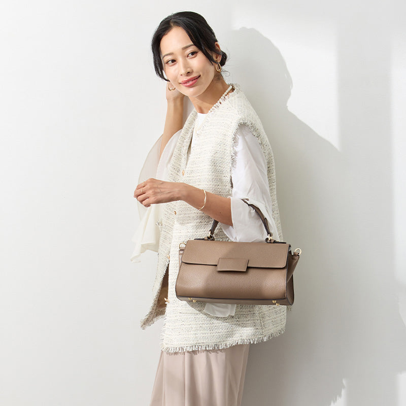 2wayハンドバッグ 本革