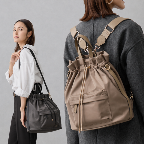 巾着バッグ ショルダーバッグ 4way – LASIEM（ラシエム）公式ストア