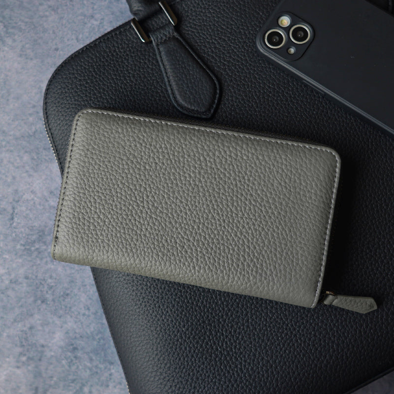 メンズ 本革じゃばら式長財布