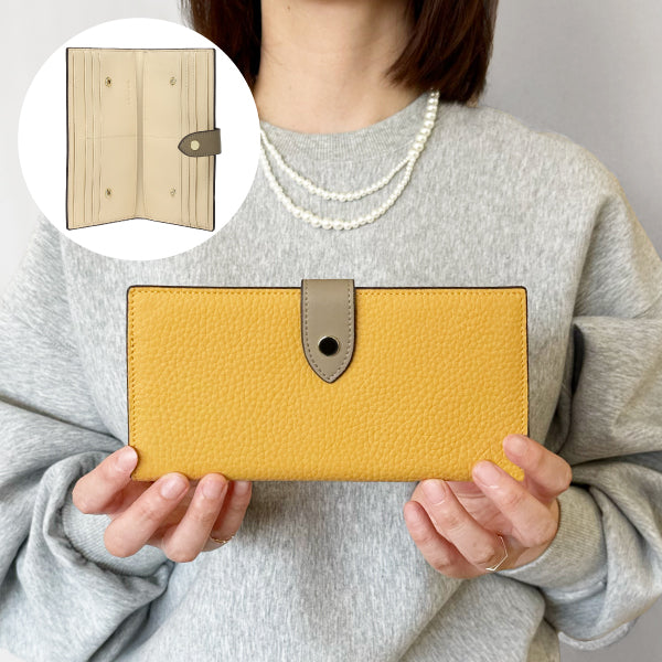 ベルト付き薄型長財布