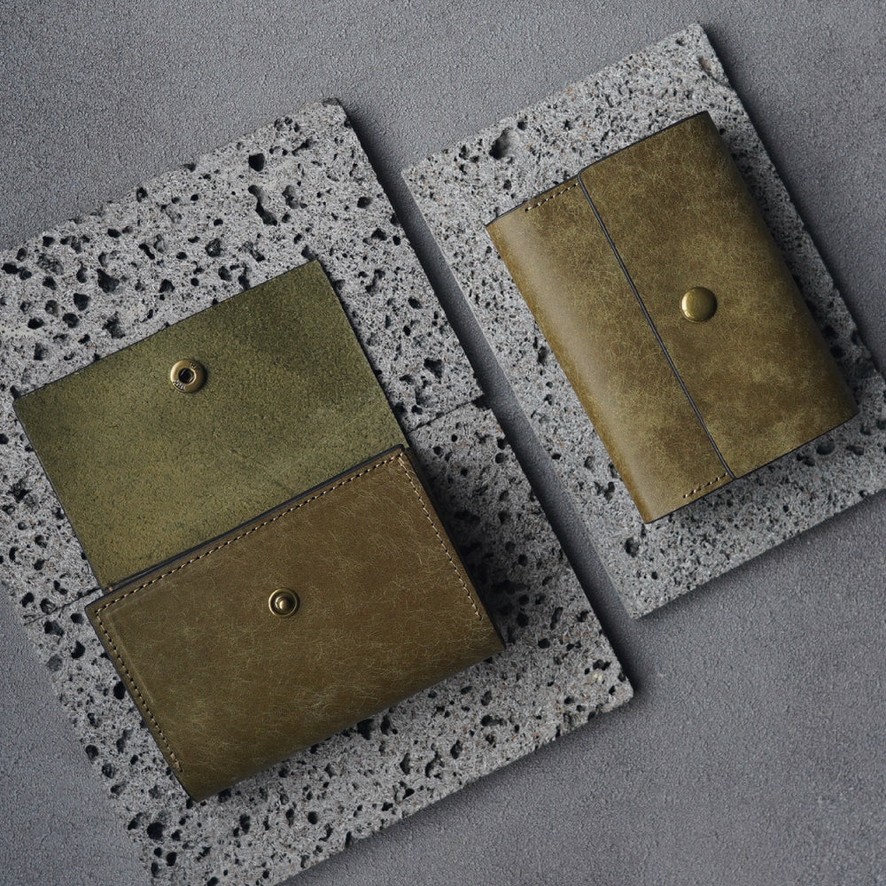 メンズ 三つ折り財布 本革