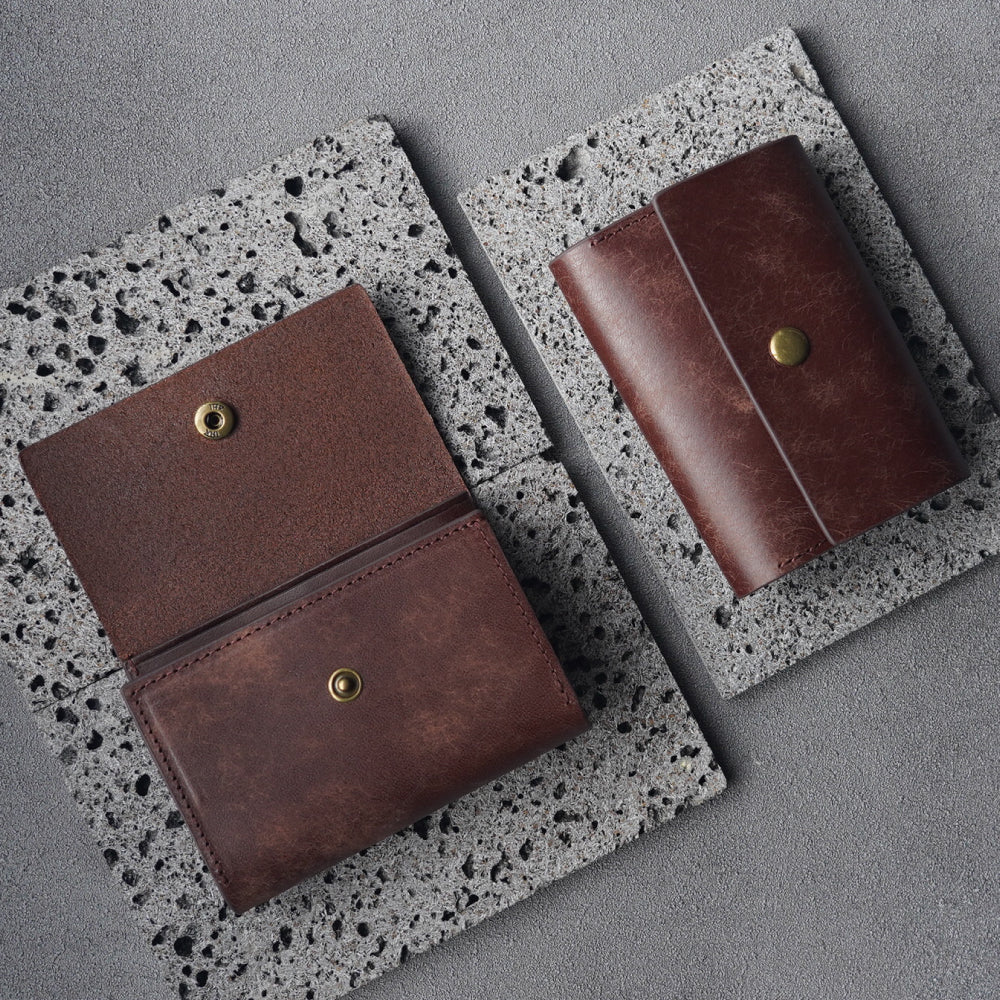 メンズ 三つ折り財布 本革