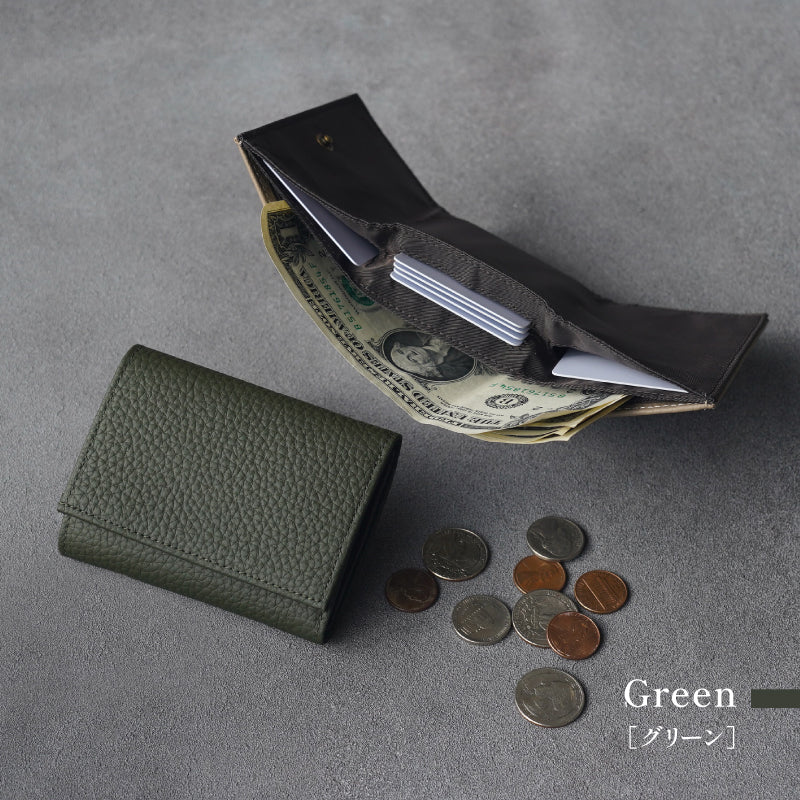 メンズ 三つ折り財布 本革