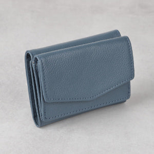 メンズ　本革三つ折りミニ財布（選べる２タイプ）